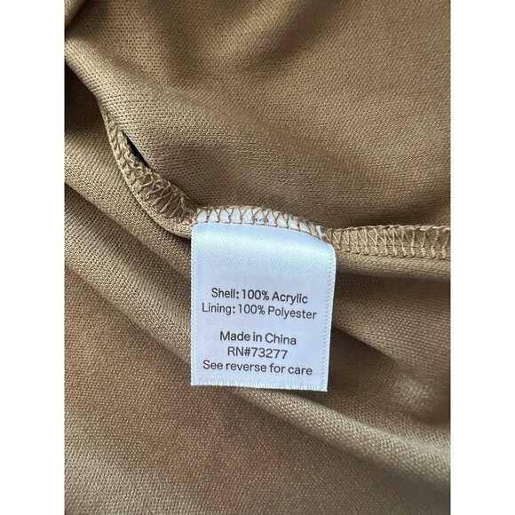 SO Goods For Life Multicolor Chevron Knit Sleeveless Halter Dress W/ Tie Back - Picture 9 of 10